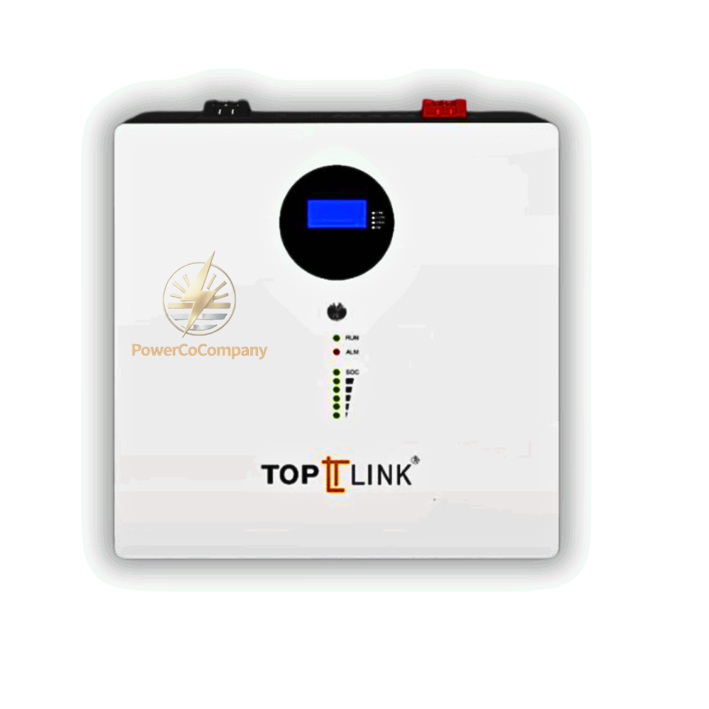 5.12kW 48V 100Ah Toplink lithium battery LiFePO4 for solar energy storage